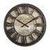 Ceas de perete Robin bronz antic D21x5 cm