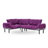 Coltar Extensibil Mocca, Interschimbabil, 100x147x60 cm - Mov