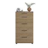 Comoda Adore Trendline cu 5 sertare, Stejar, 60x108x44 cm