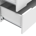 Comoda Afina mdf, alb lucioasa, 90x44x101 cm, foto produs