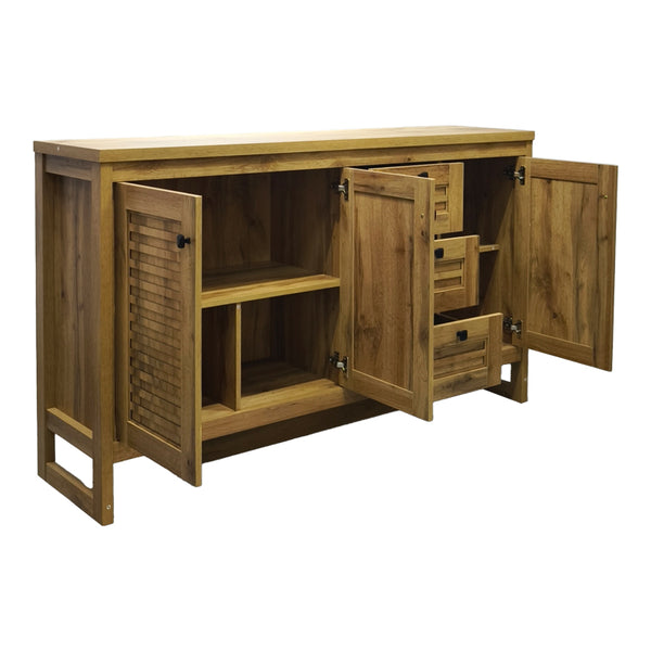 Comoda Beles, Sonoma, 160x40x94 cm