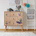 Comoda City Trio Dresser 5, Multicolor, 89x40x80 cm