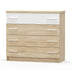 Comoda cu 4 sertare Geneva Alb 103x40x92cm
