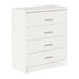 Comoda cu 4 sertare Olympus Alba 80x40x95 cm