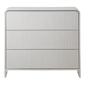 Comoda cu sertare Zeplen, Alb, 80x40x75 cm, perspectiva suplimentara