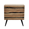 Comoda cu spatiu de depozitare Imena, lemn masiv de acacia, nuanta Naturala, 80x38x87 cm, perspectiva suplimentara