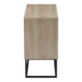 Comoda Dabia, Metal, Sonoma, 100x40x74 cm, imagine produs 6
