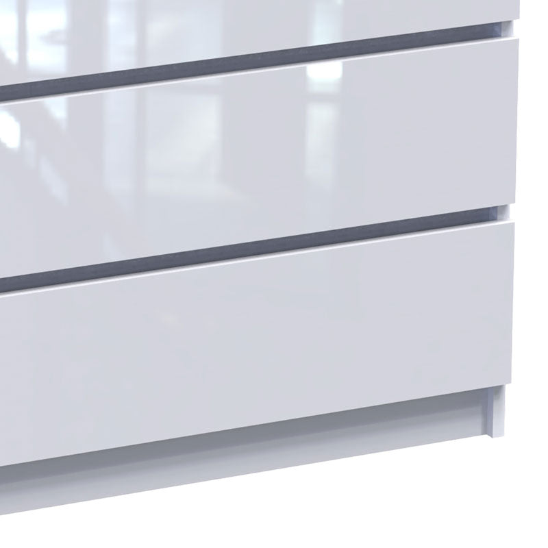 Comoda Dicama mdf, Alb, 86x47x98 cm, detaliu produs