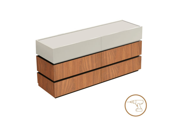 Comoda Sonlen, MDF si melamina, 120x40x72 cm
