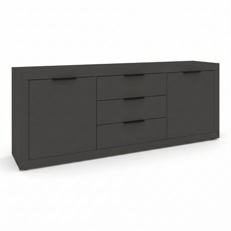 Bufet cu funcție de depozitare Doha, Wenge, 210x45x80 cm