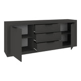 Bufet cu funcție de depozitare Doha, Wenge, 210x45x80 cm - Antracit