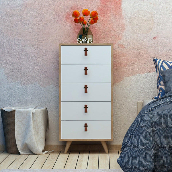 Comoda Frenzu, Stejar, 50x103x40 cm