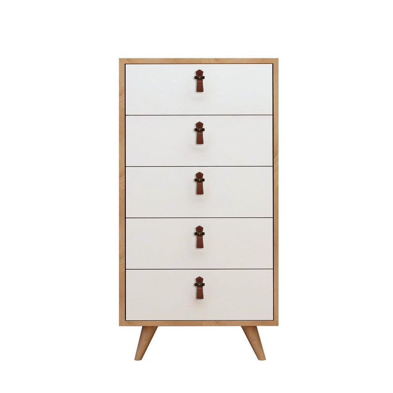 Comoda Frenzu, Stejar, 50x103x40 cm