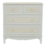 Comoda Joliene, Alb, 80x40x80 cm
