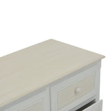 Comoda Joliene, Alb, 80x40x80 cm