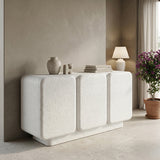 Comoda Kooldio, MDF, Alb, 120x38x69 cm