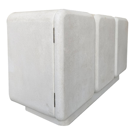 Comoda Kooldio, MDF, Alb, 120x38x69 cm