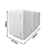 Comoda Kooldio, MDF, Alb, 120x38x69 cm