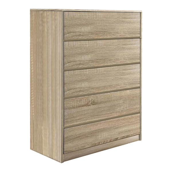 Comoda Kuanger, Natural, 80x40x109 cm