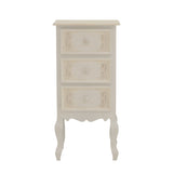 Comoda mdf Alb, antic, 40x34x82 cm