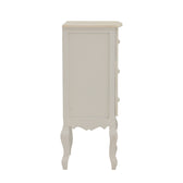 Comoda mdf Alb, antic, 40x34x82 cm, perspectiva suplimentara
