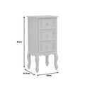 Comoda mdf Alb, antic, 40x34x82 cm, foto produs 6
