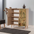 Comoda Multilux-732, Stejar Sonoma, 36x111x95 cm
