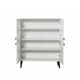 Comoda Multilux Cats, Alb, 36x111x95 cm