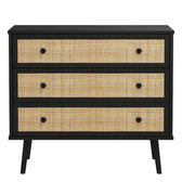 Comoda Oslo cu 3 sertare, Sonoma, 90x39x79 cm, foto produs 7