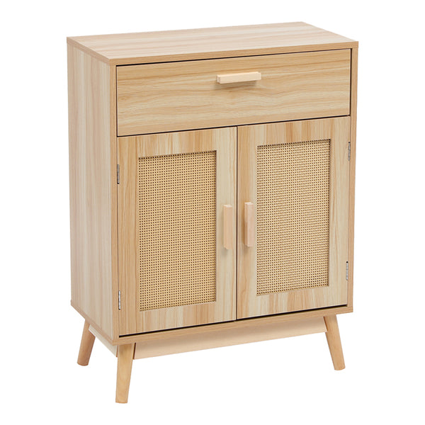 Comoda Scandy, MDF, Natural, 60x30x80 cm