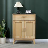 Comoda Scandy, MDF, Natural, 60x30x80 cm