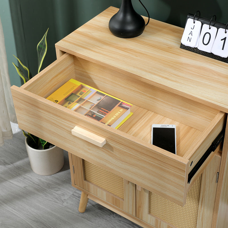 Comoda Scandy, MDF, Natural, 60x30x80 cm