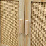 Comoda Scandy, MDF, Natural, 60x30x80 cm