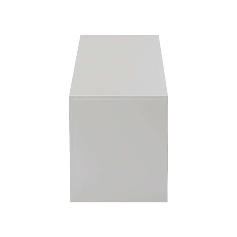 Comoda TV Arbero, 198x40x45 cm - Alb-Stejar