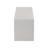 Comoda TV Arbero, 198x40x45 cm - Alb-Stejar