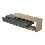 Comoda TV Arbero, 198x40x45 cm - Antracit-Sonoma