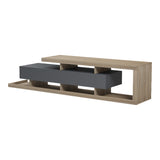 Comoda TV Arbero, 198x40x45 cm - Antracit-Sonoma