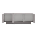 Comoda TV Beldon, Gri, 150x42x55 cm, imagine ambient