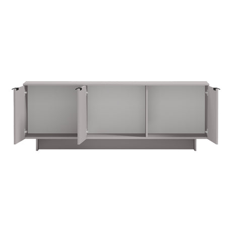 Comoda TV Beldon, Gri, 150x42x55 cm
