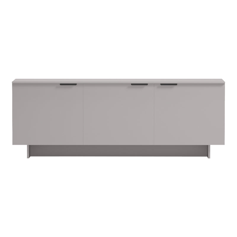 Comoda TV Beldon, Gri, 150x42x55 cm, imagine produs 4