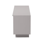 Comoda TV Beldon, Gri, 150x42x55 cm, imagine produs 6