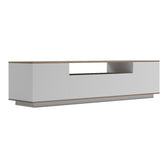 Comoda TV cu spatiu de depozitare Winey, Lemn, Stejar, 180x44x44 cm, imagine suplimentara