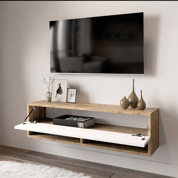 Comoda TV de perete Roscoe, 100x32x30 cm