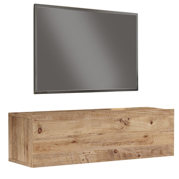 Comoda TV de perete Serit sonoma color, 100x31x29 cm
