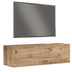 Comoda TV de perete Serit sonoma color 100x31x29 cm