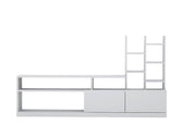 COMODA TV Dolunay - White, Alb, 164x91x25 cm