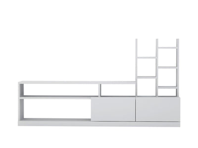 COMODA TV Dolunay - White, Alb, 164x91x25 cm