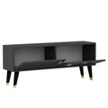 Comoda TV Eagle - Anthracite, Gri, 50x30x120 cm