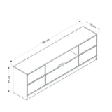 Comoda TV Elina, Nuc, 180x57x35 cm