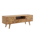 Comoda TV Firpo, Natural, 130x35x45 cm, detaliu produs